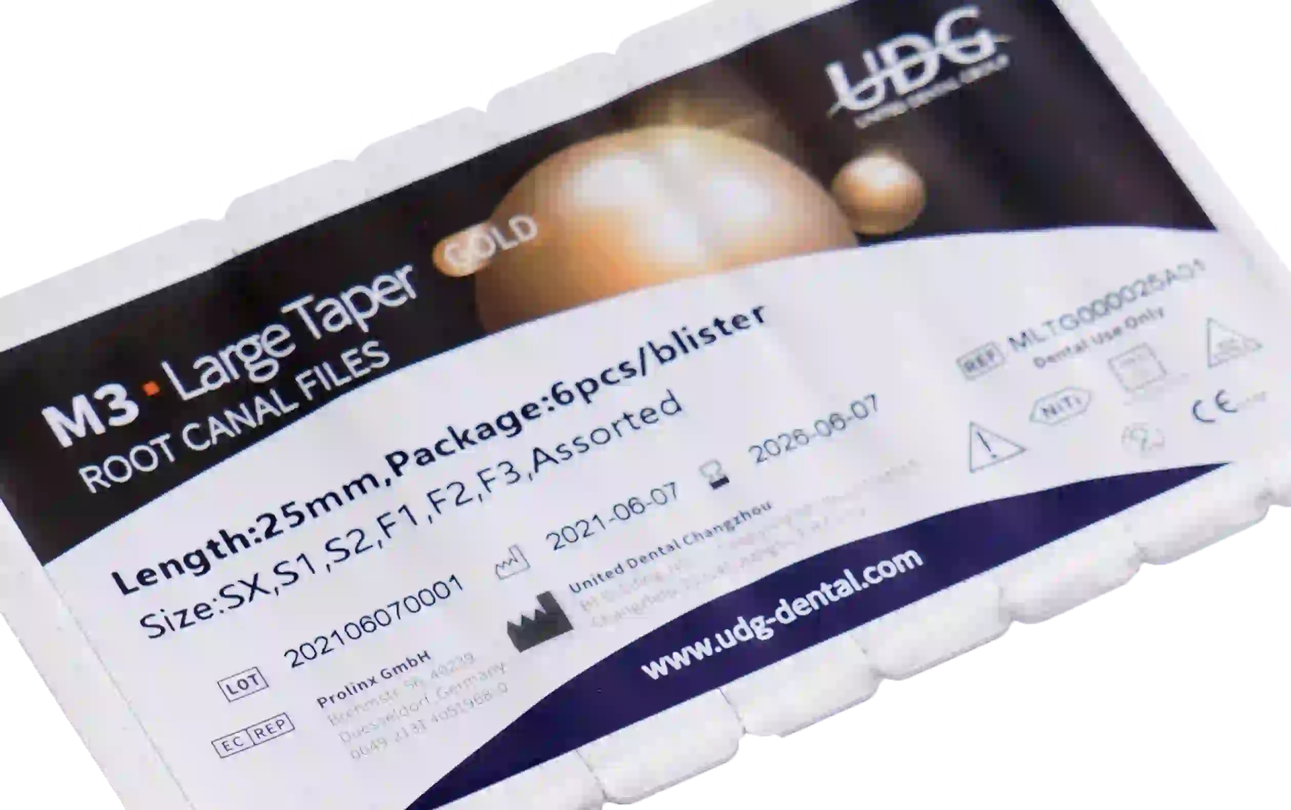 محصولات فایل روتاری ام‌تری لارج تیپر اندودنتیکس دندان‌پزشکی